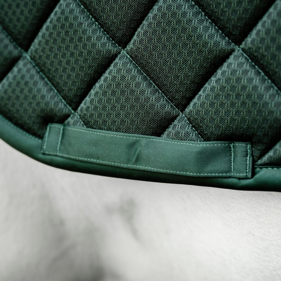 Horseware Ireland Alessandro Albanese Performance Dressage Pad #colour_hunter-green