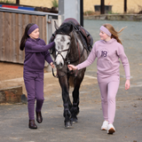 Shires Aubrion Children's Serene Joggers #colour_purple