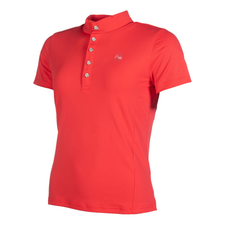 HKM Short Sleeve Functional Shirt -Aruba- #colour_red