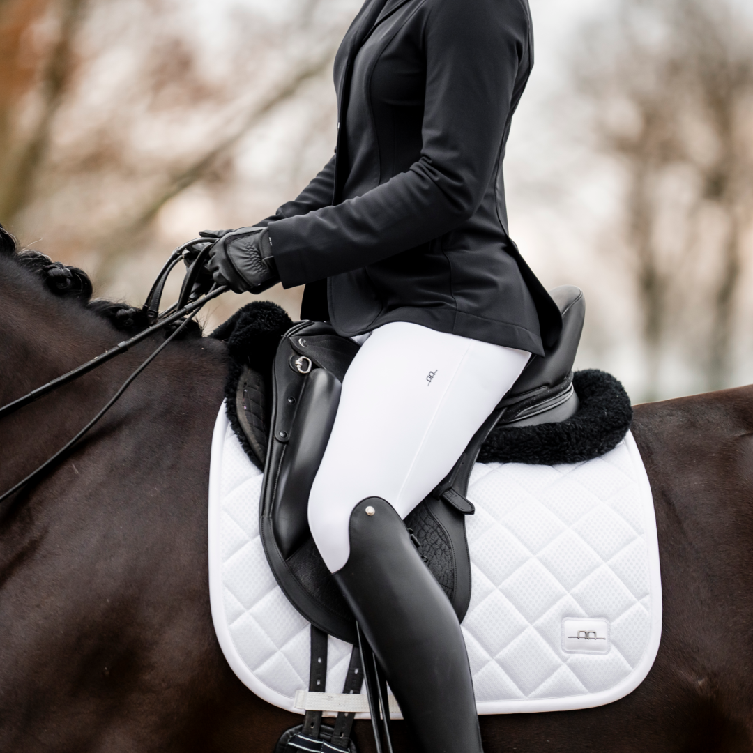 Horseware Ireland Alessandro Albanese Performance Dressage Pad #colour_white
