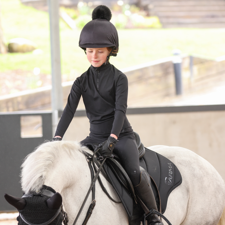 Shires Aubrion Eltar Young Rider Base Layer #colour_black