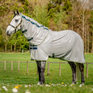 Horseware Ireland Amigo Bug Rug #colour_lunar-rock-navy-lime