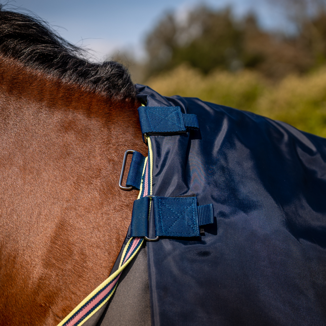 Horseware Ireland Amigo Bravo 12 Plus 0g Lite Turnout Rug #colour_shadow-navy-rose