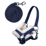 HKM Hobby Horsing Head Collar and Lead Rope #colour_deep-blue