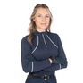HKM Long Sleeve Functional Shirt -Aruba- #colour_deep-blue