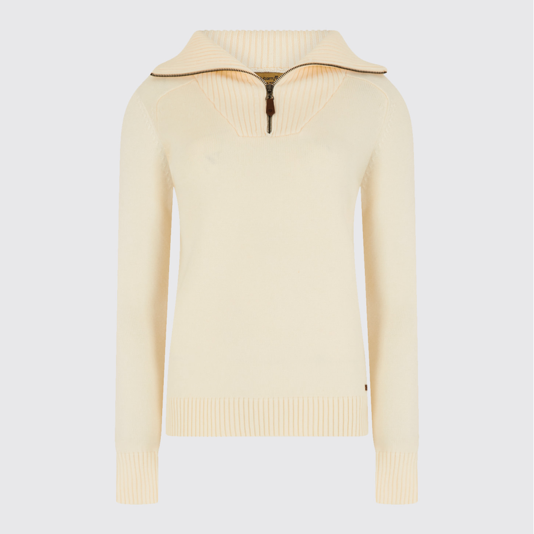 Dubarry Womens Rosmead Sweater #colour_chalk
