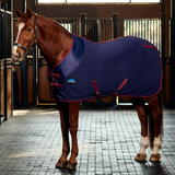 Weatherbeeta Anti-Static Fleece Cooler Standard Neck #colour_navy-burgundy