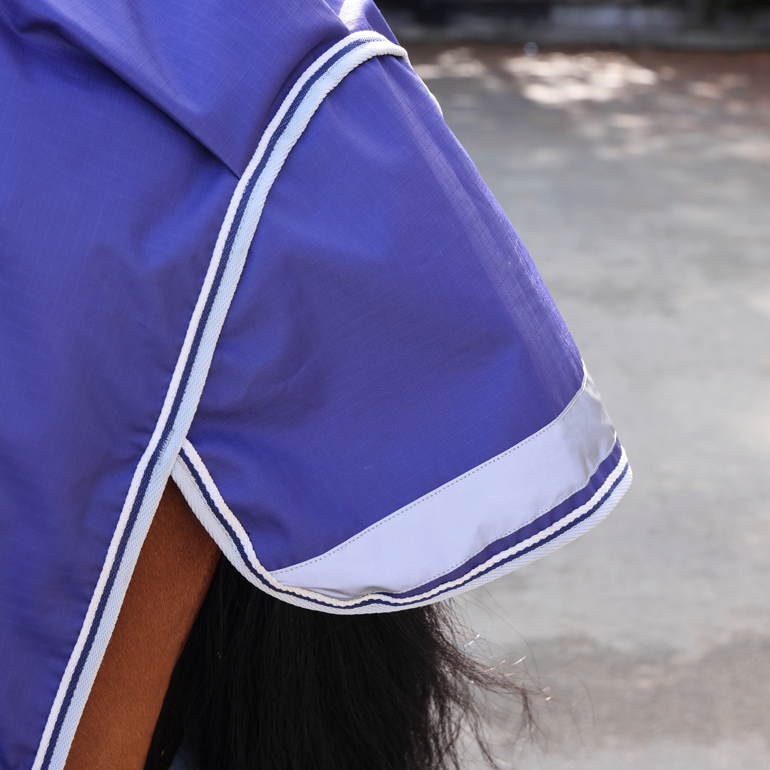 Shires Highlander Original Lite Combo Turnout Rug #colour_navy