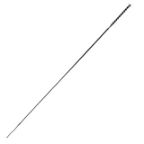 GS Equestrian Sparkle Dressage Whip with 11cm Flick #colour_black-silver