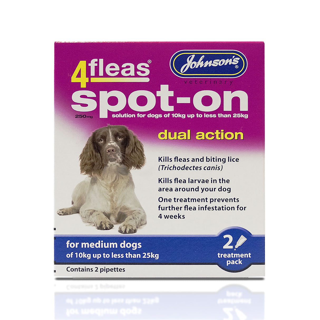 Johnson's Veterinary 4Fleas spot-On For Medium Dogs