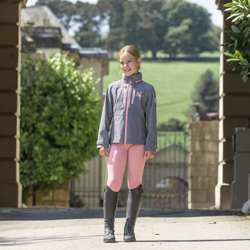 EQUIDRY Girl's Varsha Jacket  #colour_grey