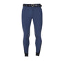 Equestro Men's Knee Grip Breeches Equestro X Fise #colour_blue