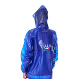 Equestro Unisex Raincoat Equestro X Fise #colour_blue