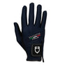 Equestro Gloves In Technical Fabric Equestro X Fise #colour_blue