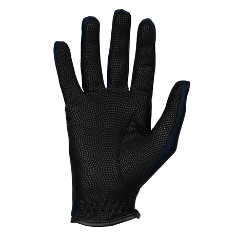Equestro Gloves In Technical Fabric Equestro X Fise #colour_blue