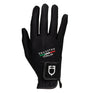 Equestro Gloves In Technical Fabric Equestro X Fise #colour_black