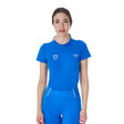 Equestro Women's Slim Fit T-Shirt Equestro X Fise #colour_blue