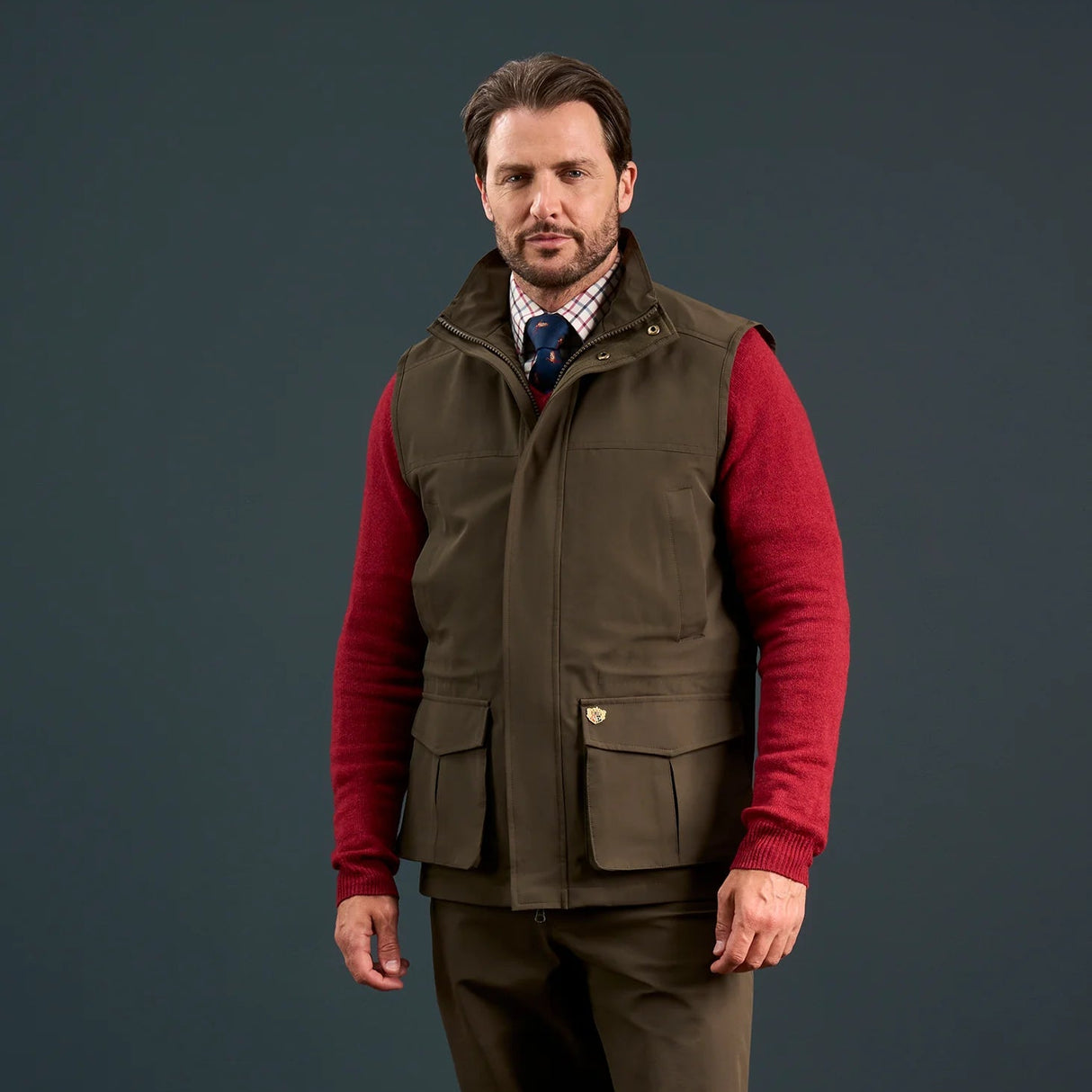 Alan Paine Men's Lockwood Waistcoat