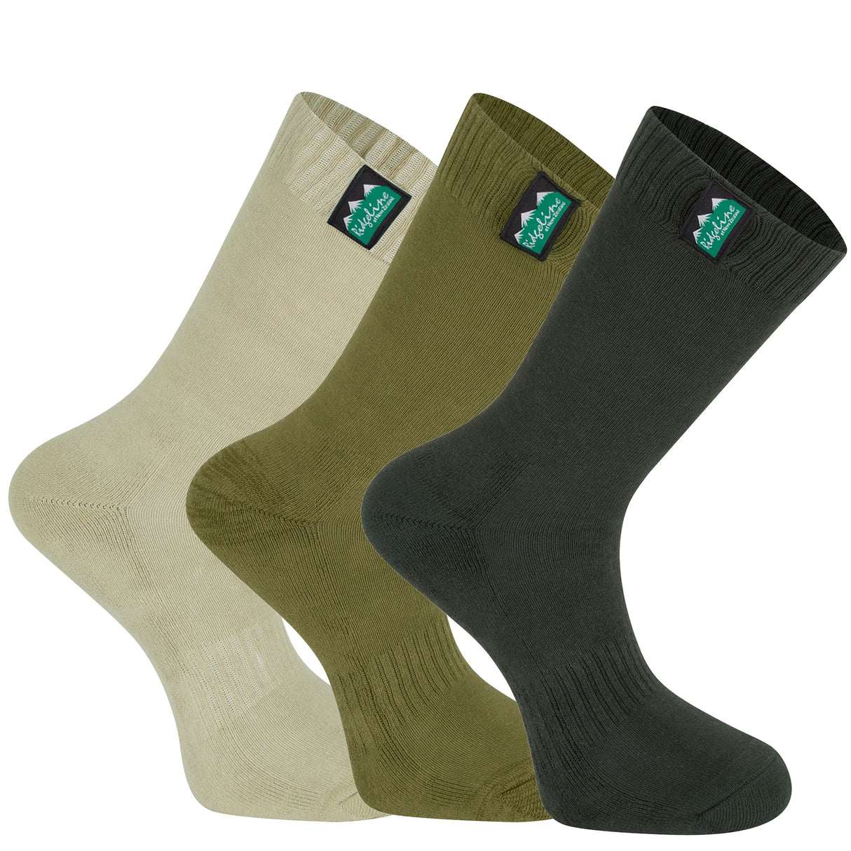 Ridgeline Cotton Mid Length Work Socks