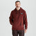 Men's Ballistic Fleece Hoodie - Oxblood