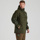 Ridgeline Mens Cambrian Smock #colour_deep-forest