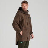 Ridgeline Mens Monsoon Classic Jacket #colour_bark