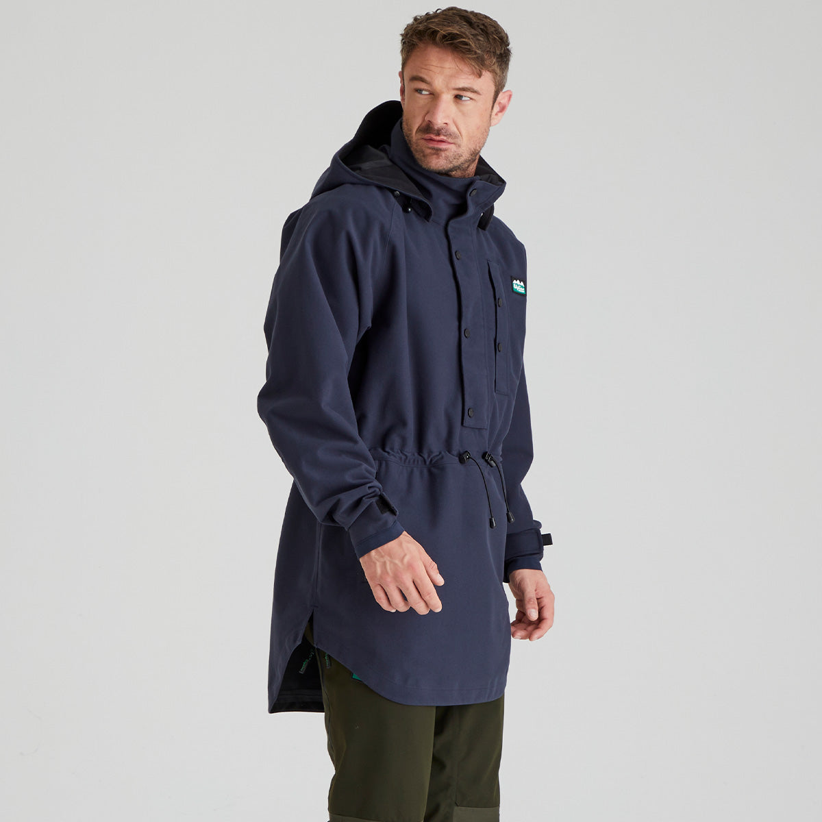 Ridgeline Mens Monsoon Classic Smock - New #colour_navy