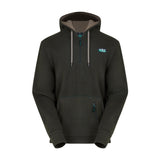 Ridgeline Ballistic Long Sleeved Fleece Hoodie #colour_deep-forest