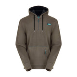 Ridgeline Ballistic Long Sleeved Fleece Hoodie #colour_smokey-olive