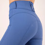Montar Megan High Waisted Vol 2 Full Grip Riding Breeches #colour_delft