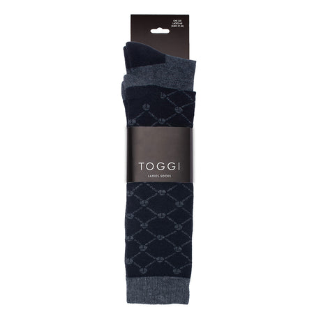 Toggi Nassington 2 Pack Socks #colour_black-grey
