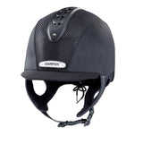 Champion Junior X-Air Nova Peaked Helmet #colour_black-black