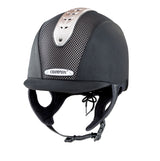 Champion Junior X-Air Nova Peaked Helmet #colour_black-rose-gold