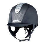 Champion Junior X-Air Nova Peaked Helmet #colour_black-silver
