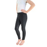 Hy Equestrian Blizzard Children's Softshell Riding Tights #colour_black