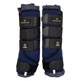 Equestro Neoprene Stable Boots #colour_blue