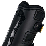 Equestro Tendon Boots In Polyurethane And Neoprene #colour_black