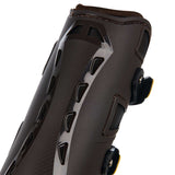 Equestro Tendon Boots In Polyurethane And Neoprene #colour_brown