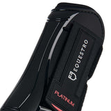Equestro Tendon Boots And Young Horse Fetlock Set In Tpu E Neoprene #colour_black
