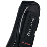 Equestro Tendon Boots And Closed Fetlock In TPU And Neoprene #colour_black