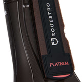 Equestro Tendon Boots And Closed Fetlock In TPU And Neoprene #colour_brown