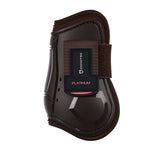 Equestro Tendon Boots And Closed Fetlock In TPU And Neoprene #colour_brown