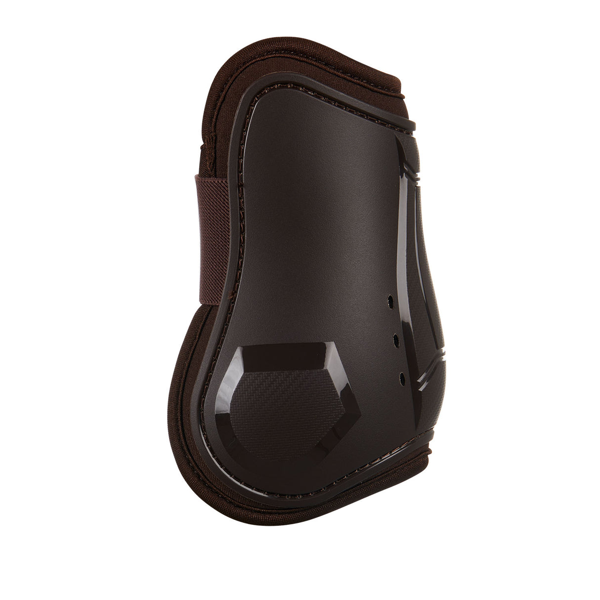 Equestro Tendon Boots And Closed Fetlock In TPU And Neoprene #colour_brown