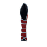 Equestro Travelling Boots Set And Tail Guard #colour_burgundy
