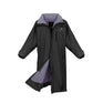 EQUIDRY Women's Thick Fleece Evolution Stowaway Hood #colour_black-lilac