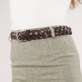 Toggi Philipa Leather Belt #colour_chocolate