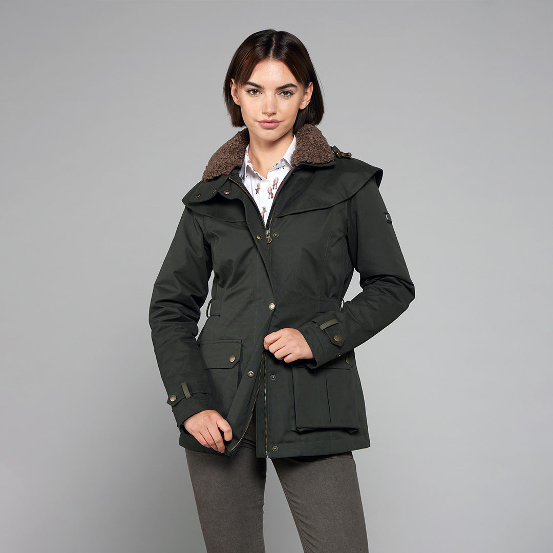 Toggi Portobello Waterproof Coat #colour_dark-green