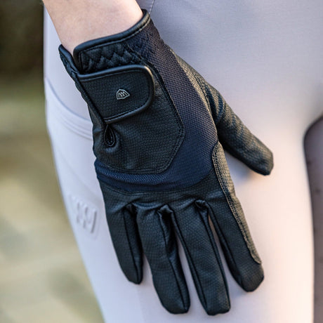 Woof Wear Reintex Mesh Riding Glove #colour_black