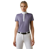 Ariat Women's Aptos Show Shirt #colour_dusky-granite