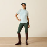 Ariat Women's Soquel 1/4 Zip Baselayer #colour_starlight-blue